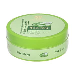 کرم مرطوب کننده دست و صورت دیلمون مدل Aloevera Extract حجم 200 میلی لیتر