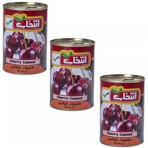 کمپوت گیلاس درجه یک انتخاب - 420 گرم بسته 3 عددی