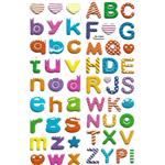 استیکر کودک طرح حروف الفبا مدل alphabet - j042