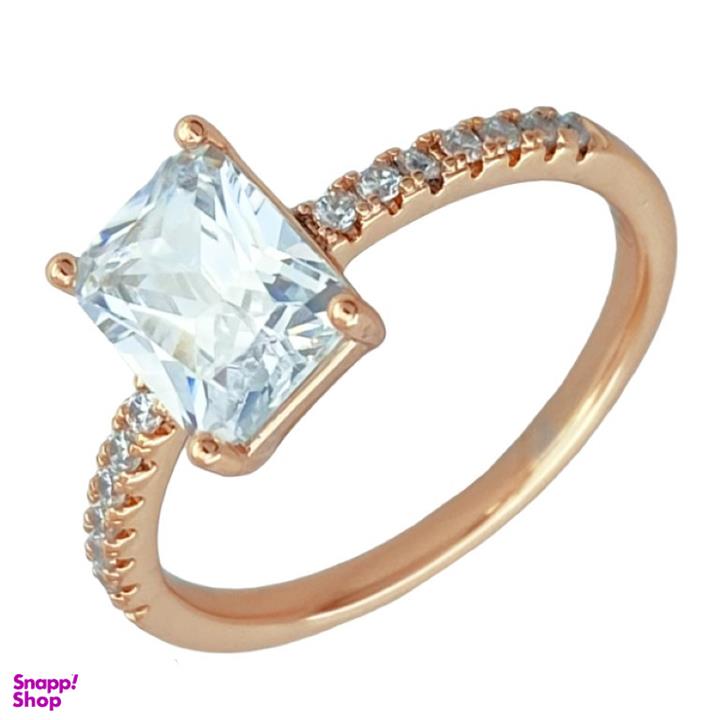 انگشتر زنانه ژوپینگ مدل تک نگین کد R4147