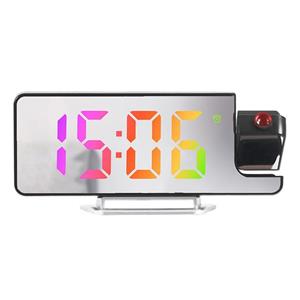ساعت رومیزی دیجیتال مدل صفحه رنگی پروژکتوردار کد DCX-673
