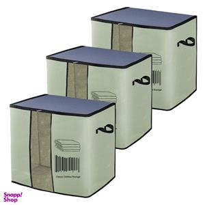 ارگانایزر لباس لوتوس مدل بقچه بسته 3 عددی