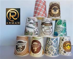 لیوان یکبار مصرف بادوک مدل 220 سی سی مجموعه 30 عددی