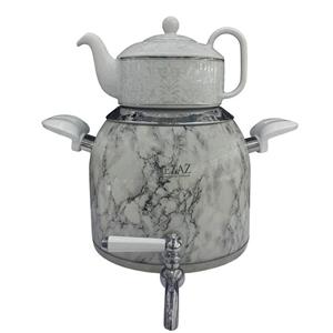 ست کتری و قوری نزاز طرح سنگ