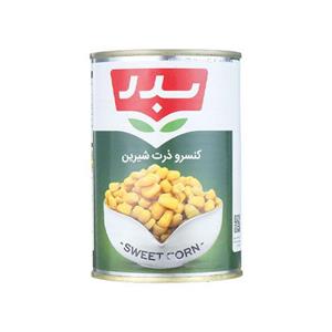 کنسرو ذرت شیرین بدر مقدار 420 گرم