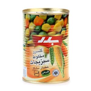کنسرو مخلوط سبزیجات بدر مقدار 430 گرم Badr Canned Mixed Vegetables 430gr