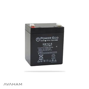 باتری یو پی اس 12ولت 5 آمپر ساعت پاور اکو مدل HX12-5
