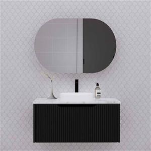 آینه سرویس بهداشتی الف طرح سرو کد SO-60-40