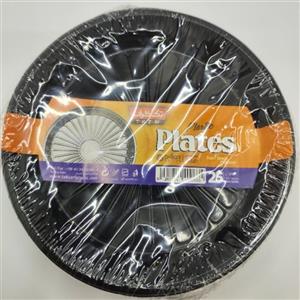 پیش دستی یکبار مصرف تک ظرف مدل آفتاب بسته 25 عددی