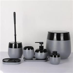 ست سرویس بهداشتی 7 پارچه دلفین مدل FN-752-gr