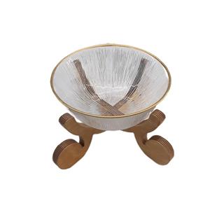 کاسه مدل سولو لب طلا