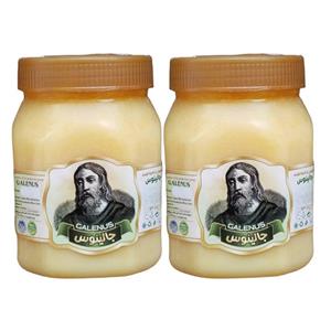 روغن زرد گاوی خامه ای جالینوس - 500 گرم بسته 2 عددی