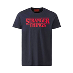 تیشرت مردانه لیورجی سرمه ای طرح Stranger Things نتفلیکس کد 135