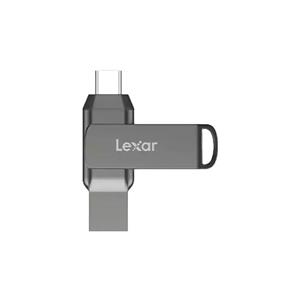 فلش مموری لکسار مدل JumpDrive® Dual Drive D400 USB 3.1 Type-C ظرفیت 32 گیگابایت