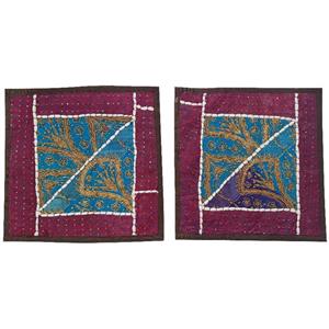 رومیزی سوزن دوزی مدل سرمه کد SER55 بسته 2 عددی
