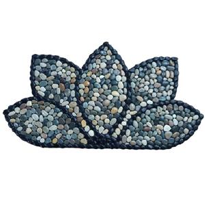 پادری طرح سنگی مدل نیم گل سایز 100x50 سانتیمتر