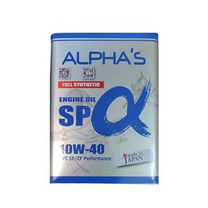 روغن موتور آلفا 10W-40 SP حجم 4 لیتر