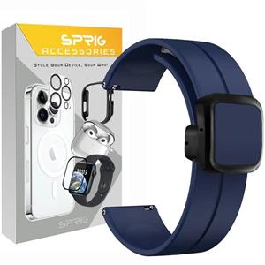 بند اسپریگ مدل SGK Magnetic Silicon TW مناسب برای ساعت هوشمند میبرو Lite 2 / X1 / A1 / A2 / C3