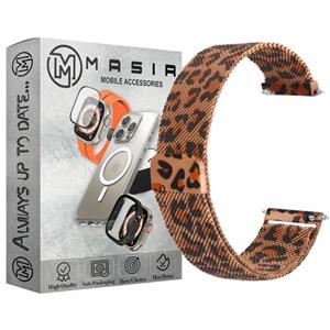 بند مسیر مدل Milanese Leopard Magnetic مناسب برای ساعت هوشمند ایمیلب W02