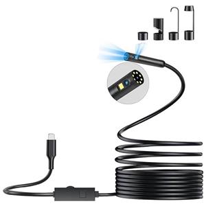 دوربین شلنگی مدل 2 لنز ضدآب 20M HD 360 NEW