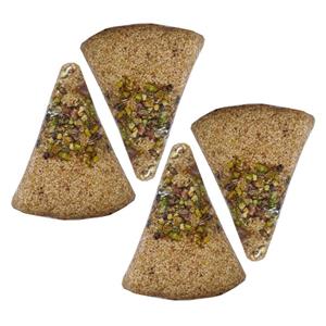 معجون کنجدی مغزدار - 200 گرم بسته 4 عددی