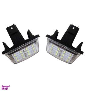 چراغ پلاک خودرو وارون مدل P-705-SMD مناسب برای پژو 206 بسته 2 عددی