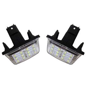 چراغ پلاک خودرو وارون مدل P-705-SMD مناسب برای پژو 206 بسته 2 عددی