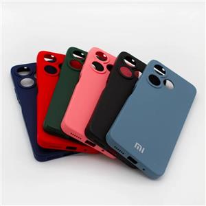 کاور گوشی شیائومی Redmi 13 مدل سیلیکونی محافظ لنزدار 