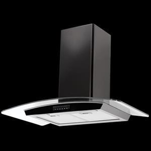 هود شومینه ای درسا سایز 90 مدل گلیم مشکی (DH1201-90) 