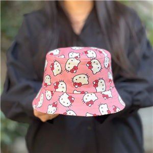 کلاه باکت هلو کیتی دخترانه بچگانه کد 10.65