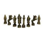 مهره شطرنج پلی استر روم کد  2812