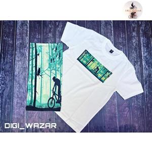 تیشرت طرح دوچرخه سواری کد 112