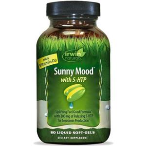 سانی مد و 5HTP اروین نچرالز 80 عدد Irwin Naturals Sunny Mood 5-HTP