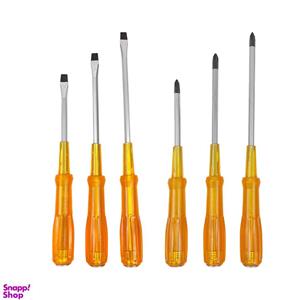 پیچ گوشتی فرد ییت مدل ضربه خور بسته 6 عددی
