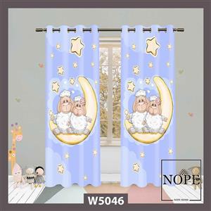 پرده کودک طرح بره کد W5046