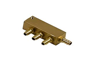 چهار راهی برنجی یونیت دندانپزشکی کد 0046