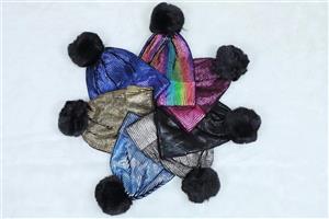 کلاه شاین پومدار زنانه کد 10.327