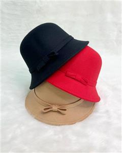 کلاه شهرزادی لبه کوتاه بند نمدی زنانه کد 10.335