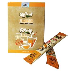 پودر شربت فوری خاکشیر و شکر ساشه ای استریج دو بسته 15 عددی