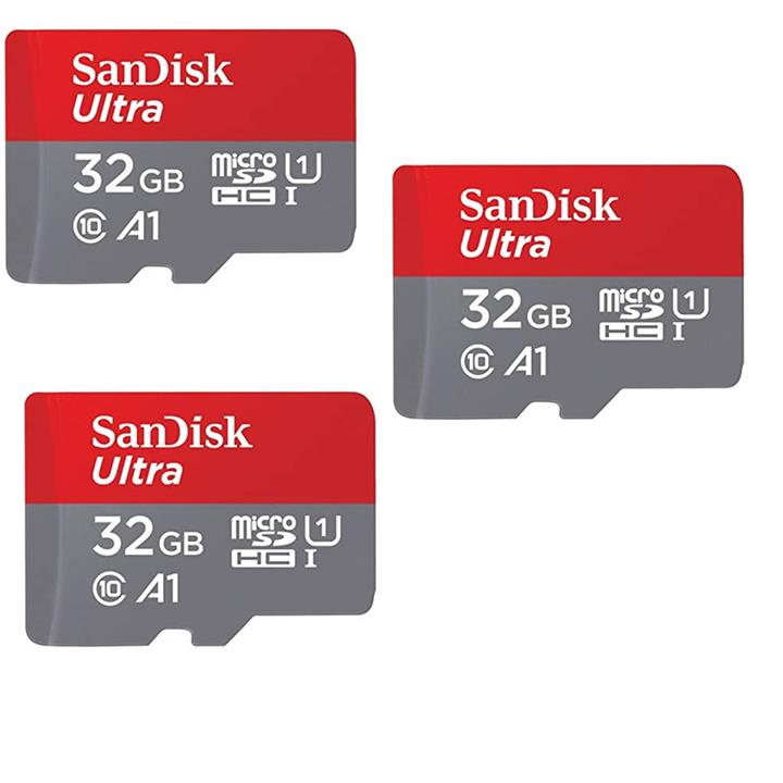 کارت حافظه سن دیسک مدل SanDisk Ultra microSDHC A1 UHS-I Card 32GB 120MB/s بدون آداپتور