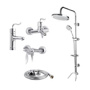 ست شیرآلات نورتکس مدل  FT شادان مجموعه 5 عددی