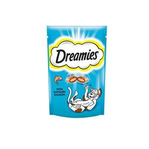 تشویقی گربه دریمیز طعم سالمون مدل(Dreamies™ Salmon Treats For Cats) با وزن 60 گرم 