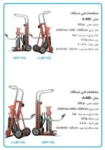 گریس پمپ فشار قوی ASAD دستی و پدالی مدل A-900