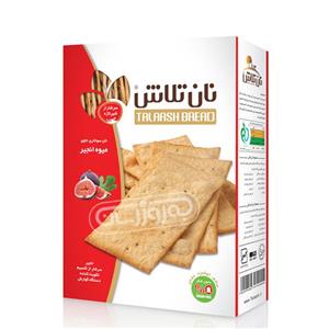 نان سوخاری حاوی میوه انجیر تلاش مقدار 400 گرم