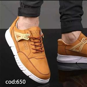 کفش اکو عسلی مردانه کد 650 (Tb6)