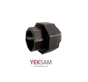 مهره ماسوره سیاه دنده ای نمره 6 سایز 2 اینچ آریا