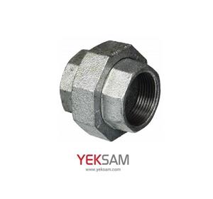 مهره ماسوره دنده ای گالوانیزه سایز 2 اینچ مک MECH