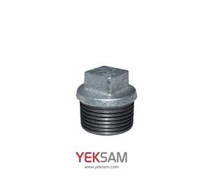 درپوش دنده ای گالوانیزه سایز 3/4 اینچ مک MECH