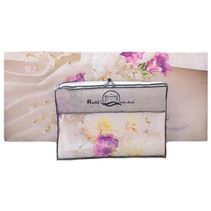 تشک مهمان راما مدل لوکس طرح گل صورتی کد 29 یک نفره سایز 90×190 سانتی متر