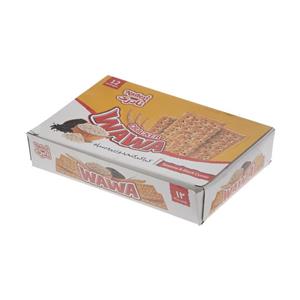 کراکر کنجد و زیره سیاه واوا نادری - 30 گرم بسته 12 عددی